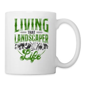 Landscaper Landscaping Landscape - Mug - white - Right