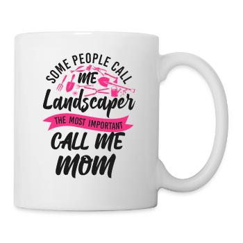Landscaper Landscaping Landscape - Tasse - Weiß - Rechts