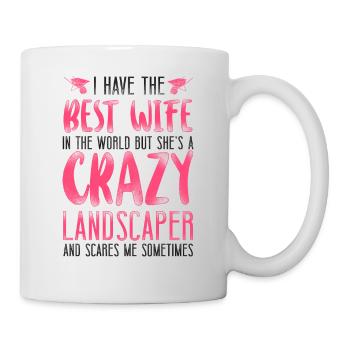 Landscaper Landscaping Landscape - Tasse - Weiß - Rechts