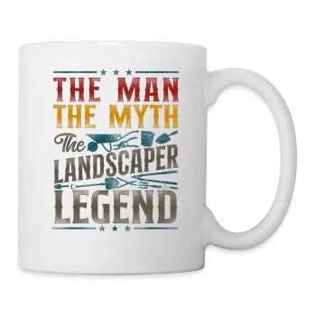Landscaper Landscaping Landscape - Mug - white - Right