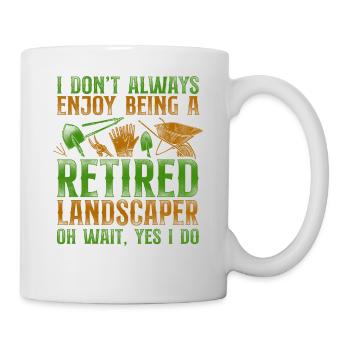 Landscaper Landscaping Landscape - Mug - white - Right