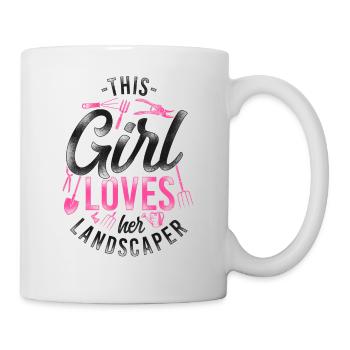 Paysagiste Aménagement Paysager - Mug blanc - blanc - Droite