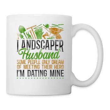 Landscaper Landscaping Landscape - Tasse - Weiß - Rechts