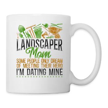 Paysagiste Aménagement Paysager - Mug blanc - blanc - Droite