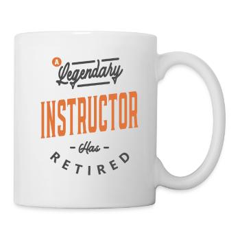 Instructor Funny Job Title Profession - Mug - white - Right