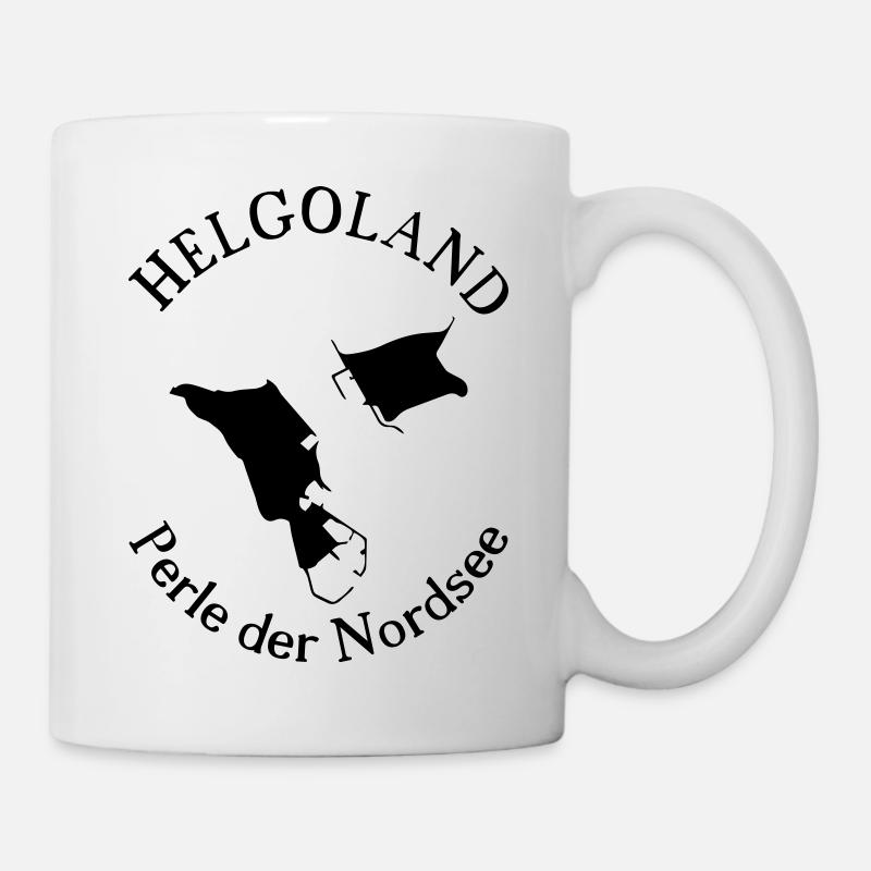 Helgoland - Tasse - Weiß