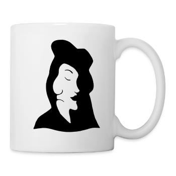 hallucination - Mug blanc - blanc - Droite