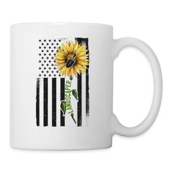 Landscaper Landscape Architect Usa - Tasse - Weiß - Rechts