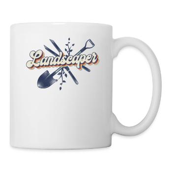 Landscaper Landscaping Landscape - Mug - white - Right