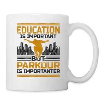 Parkour Free Running Traceur - Mug - white - Right