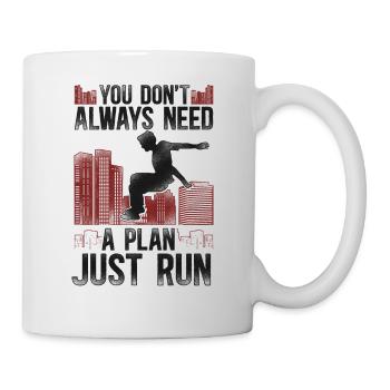 Parkour Free Running Traceur - Mug - white - Right