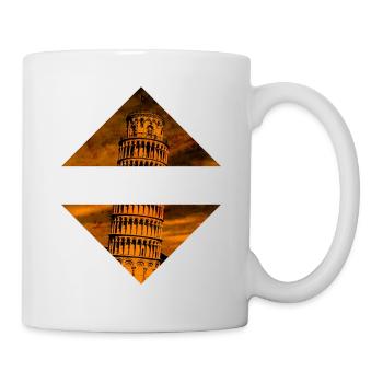 Pisa Italy Tower City Skyline Home Love - Mug - white - Right