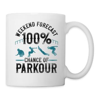 Parkour Free Running Traceur - Mug - white - Right