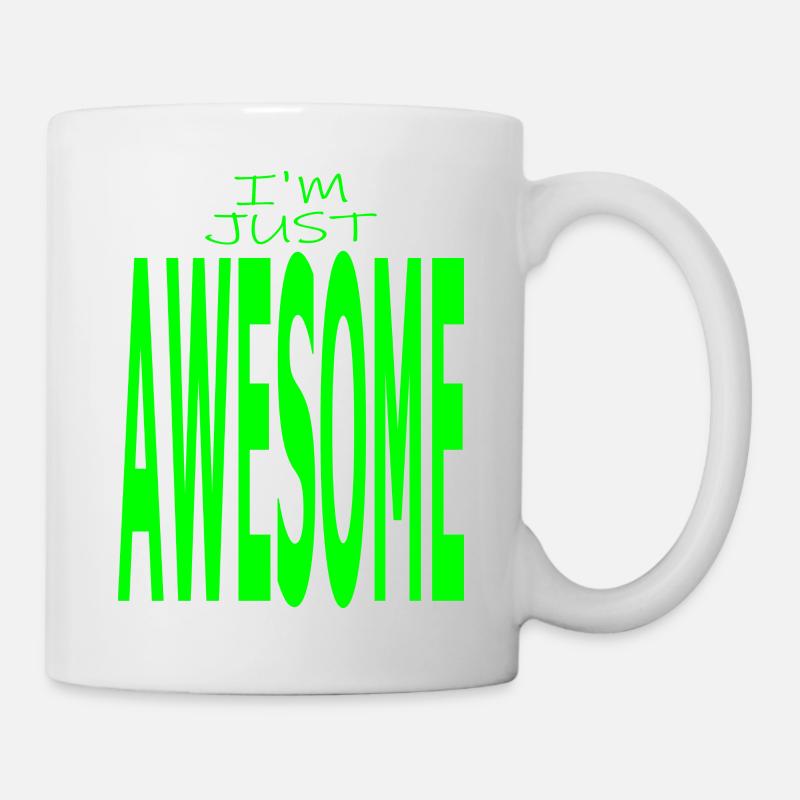 I'm just awesome - Mug - white