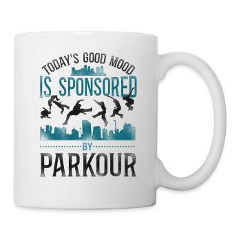 Parkour Free Running Traceur - Mug - white - Right