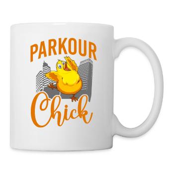 Parkour Free Running Traceur - Mug - white - Right