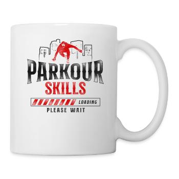 Parkour Free Running Traceur - Mug - white - Right