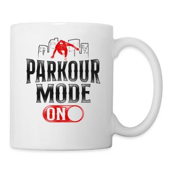 Parkour Free Running Traceur - Mug - white - Right