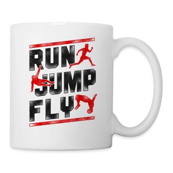 Parkour Free Running Traceur - Mug - white - Right