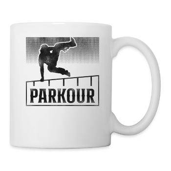 Parkour Free Running Traceur - Mug - white - Right