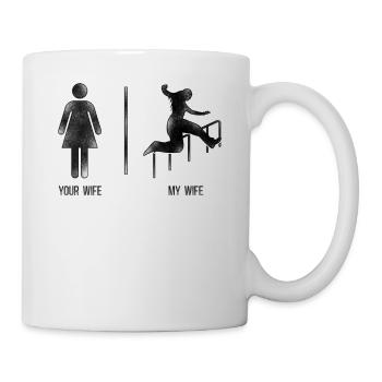 Parkour Free Running Traceur - Tasse - Weiß - Rechts