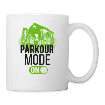 Parkour Free Running Traceur - Mug - white - Right