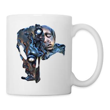 Strange metal thing - Mug - white - Right