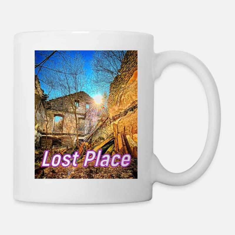 Lost Place Tour - The Old Forge - Mug - white