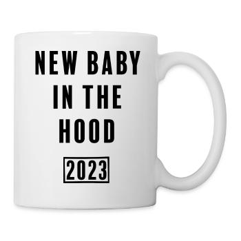 Nouveau bébé dans le capot - Mug blanc - blanc - Droite