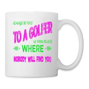 funnygolfgift bday golfing girlsgolf golfcoachgift - Mug - white - Right