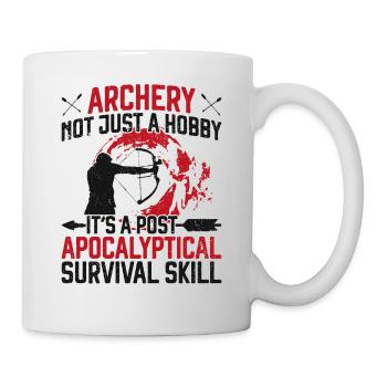 Archery Bow Archer Vintage Archery - Mug - white - Right