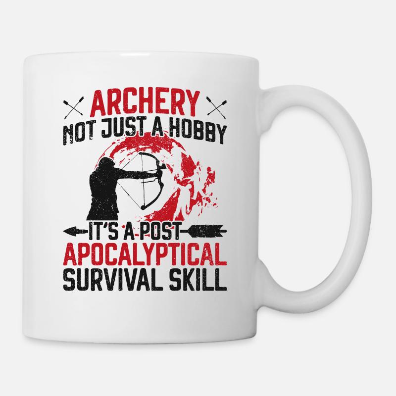 Arc Archer Archer Vintage Archer - Mug blanc - blanc