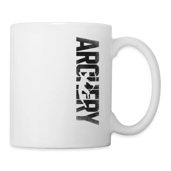 Archery Bow Archer Vintage Archery - Mug - white - Right