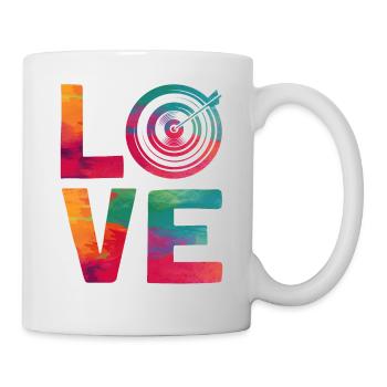 Archery Bow Archer Girl Water - Mug - white - Right