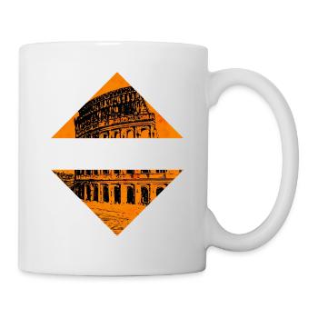 Rome Rome Italie Ville Skyline Vacances Été - Mug blanc - blanc - Droite