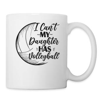 Joueuse de volleyball Fille de l’équipe - Mug blanc - blanc - Droite