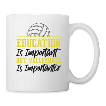 Volleyball Player Team Education - Mug - white - Right