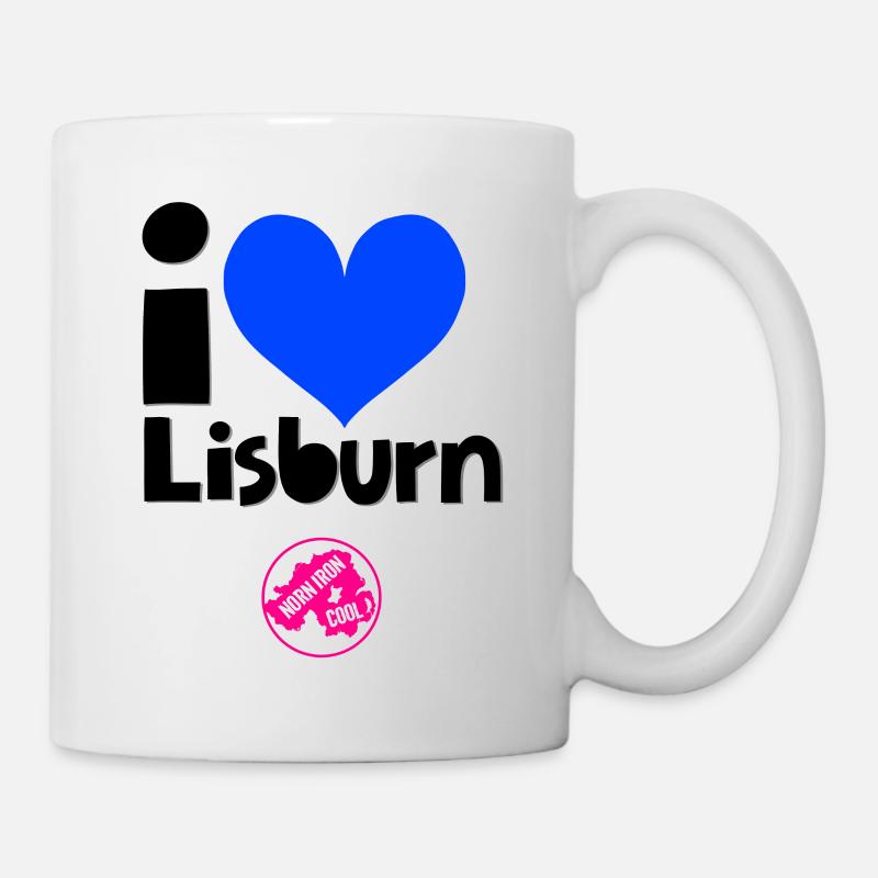 Lisburn Northern Ireland - Mug - white