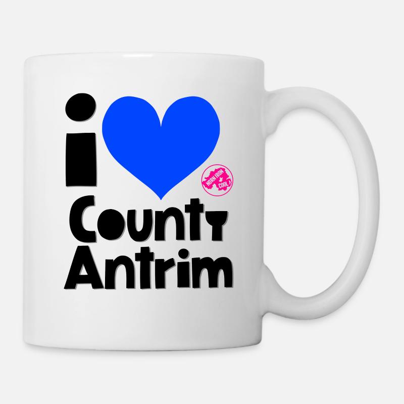 County Antrim - Mug - white