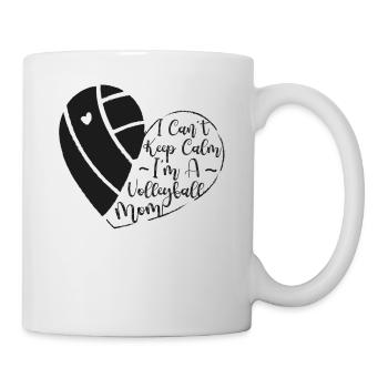 Joueuse de volleyball Équipe Maman Mère - Mug blanc - blanc - Droite