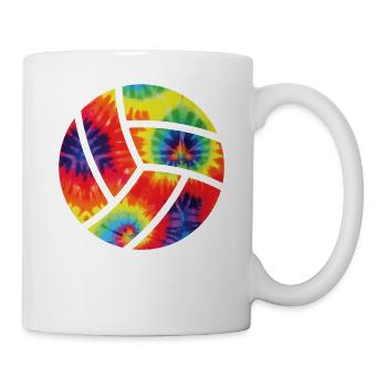 Volleyball Player Team Tie Dye - Mug - white - Right
