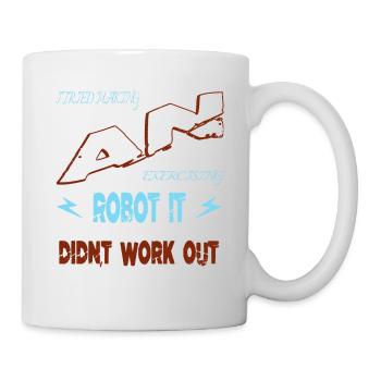 bot happy bday dictons drôles science-fiction présent garçons - Mug blanc - blanc - Droite