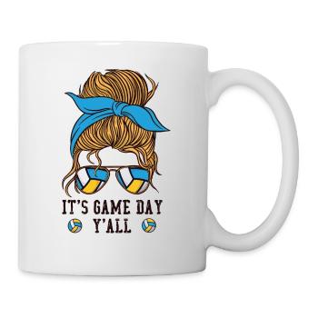 Volleyball Player Team Girl - Tasse - Weiß - Rechts