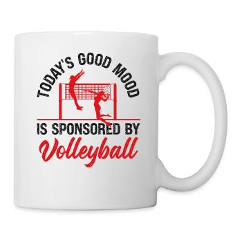 Volleyball Player Team Today's - Tasse - Weiß - Rechts
