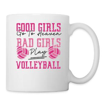 Volleyball Player Team Good Girls - Tasse - Weiß - Rechts