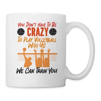 Volleyball Player Team You Don't - Mug - white - Right