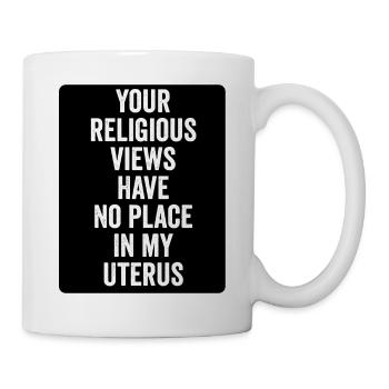 Frauenrechte - Tasse - Weiß - Rechts