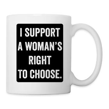 Frauenrechte - Tasse - Weiß - Rechts