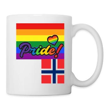 Oslo Stolz - Tasse - Weiß - Rechts