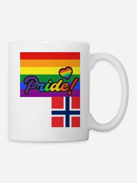 Oslo Stolz - Tasse - Weiß